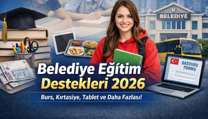 belediye eğitim destekleri ve yardımları kapak resmi